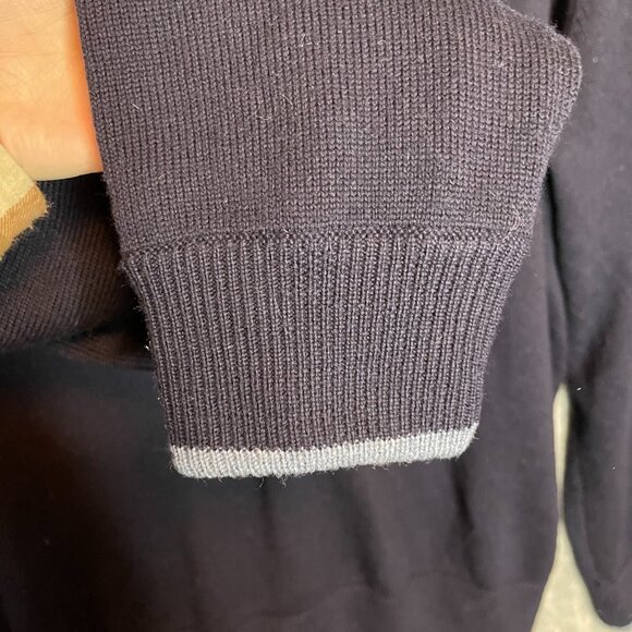 Brooks Brothers Men Classic Extra Fine Italian Merino Wool Pullover Sweater L - Picture 4 of 11